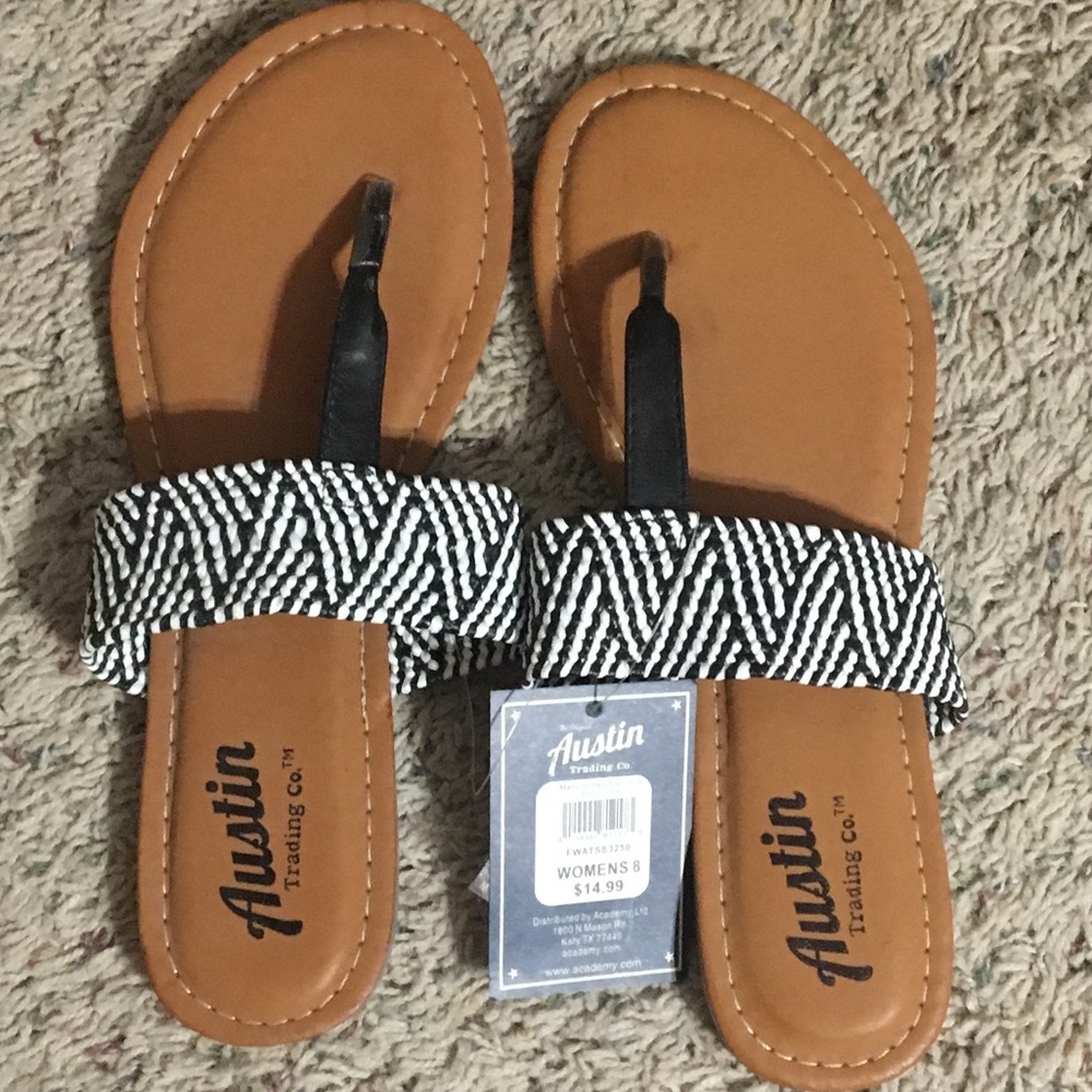 Brand new never worn sandals
